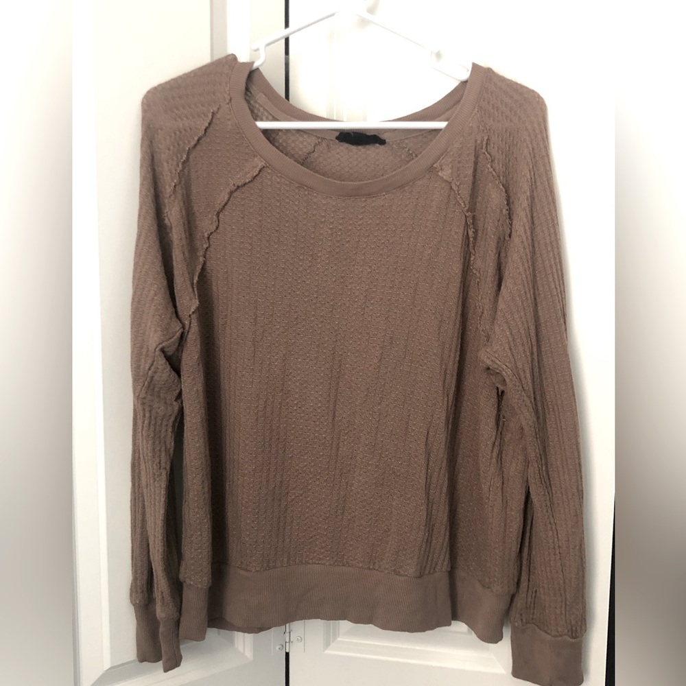 Women’s waffle weave top